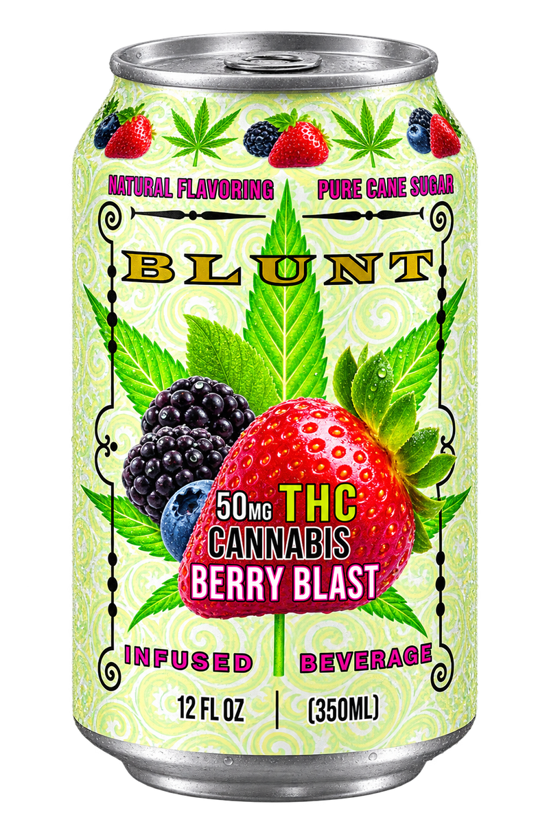 THC Infused 50mg BLUNT - Berry Blast
