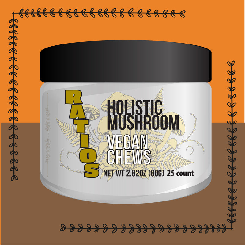 RATIOS Holistic Mushroom Chew 25ct